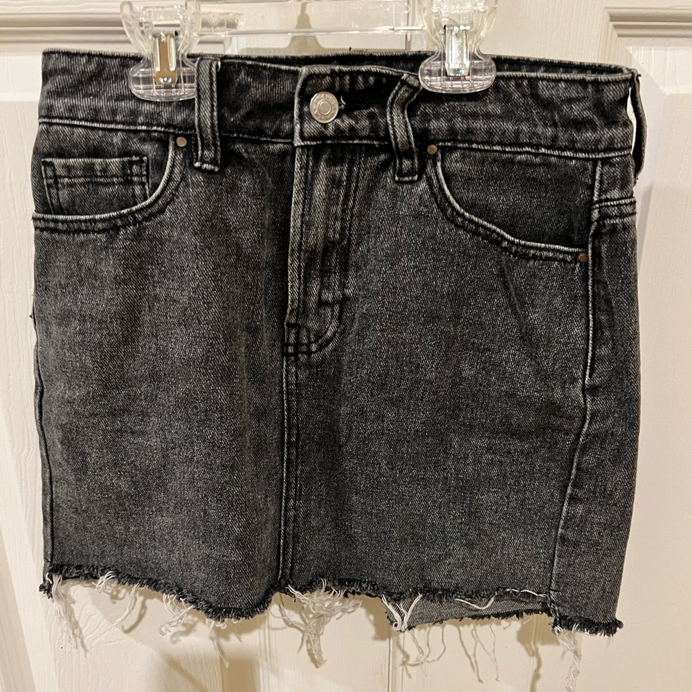 PacSun | Grey Denim Skirt